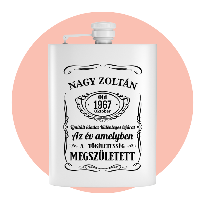 Egyedi flaska és laposüveg