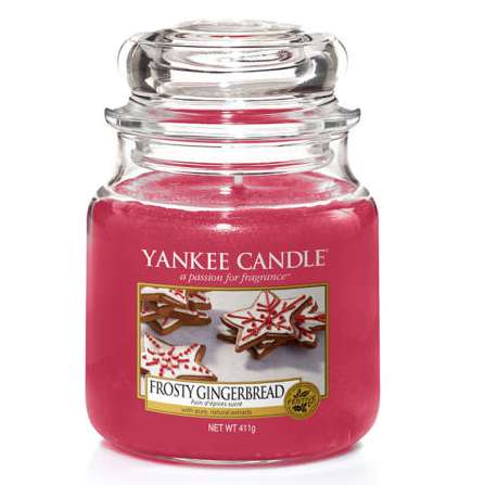 Frosty gingerbread - Yankee Candle üveggyertya