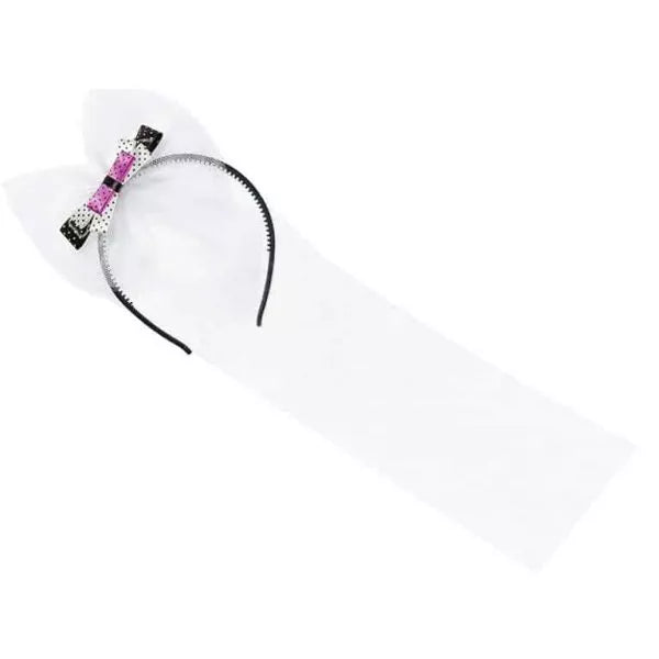 Hajpánt fátyollal leánybúcsúra 