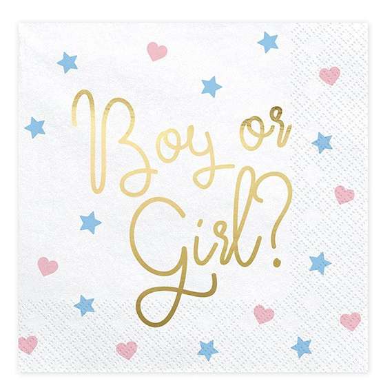 Boy or Girl szalvéta