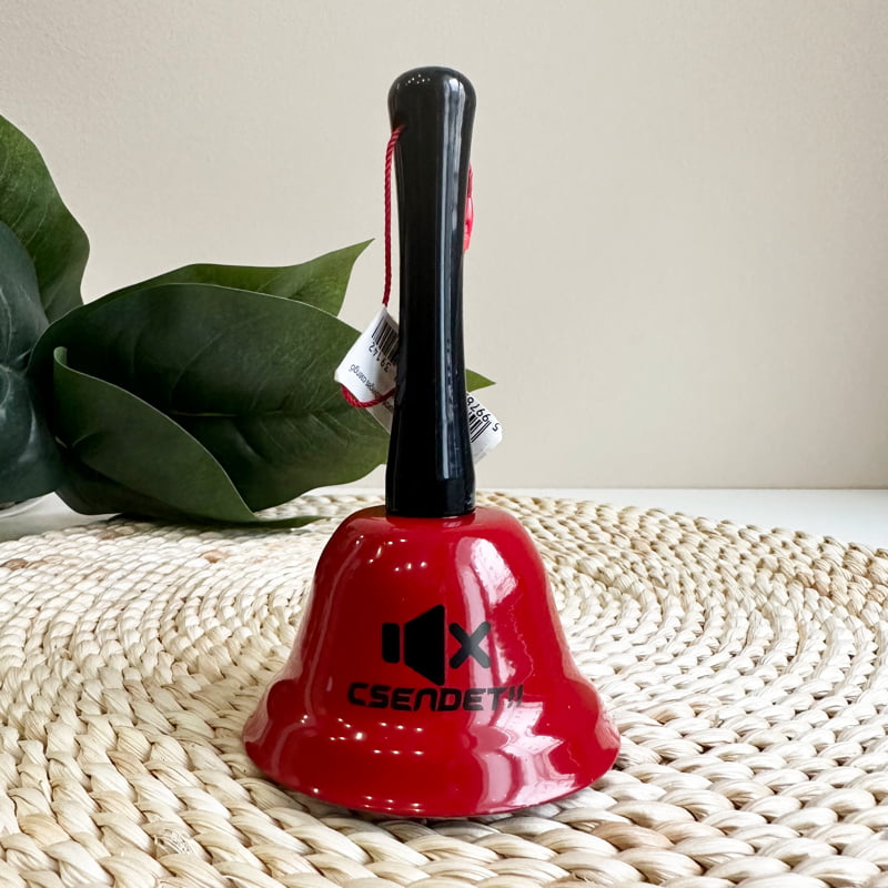 Piros csengettyű - ha csendre vágysz