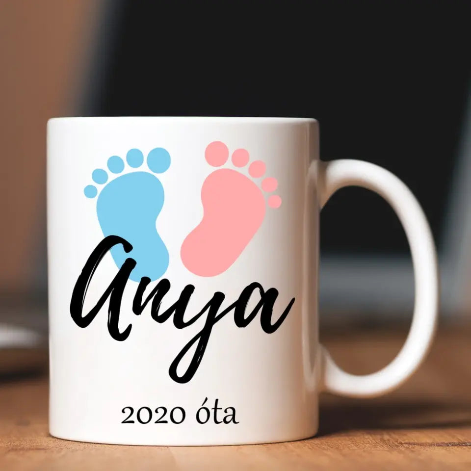 Anya vagyok - babalábas bögre anyáknak