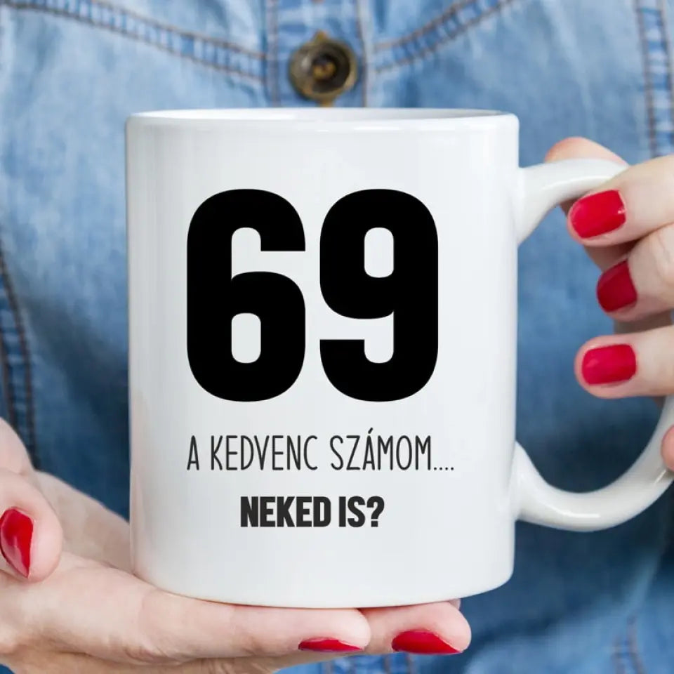 69 bögre - erotikus ajándék