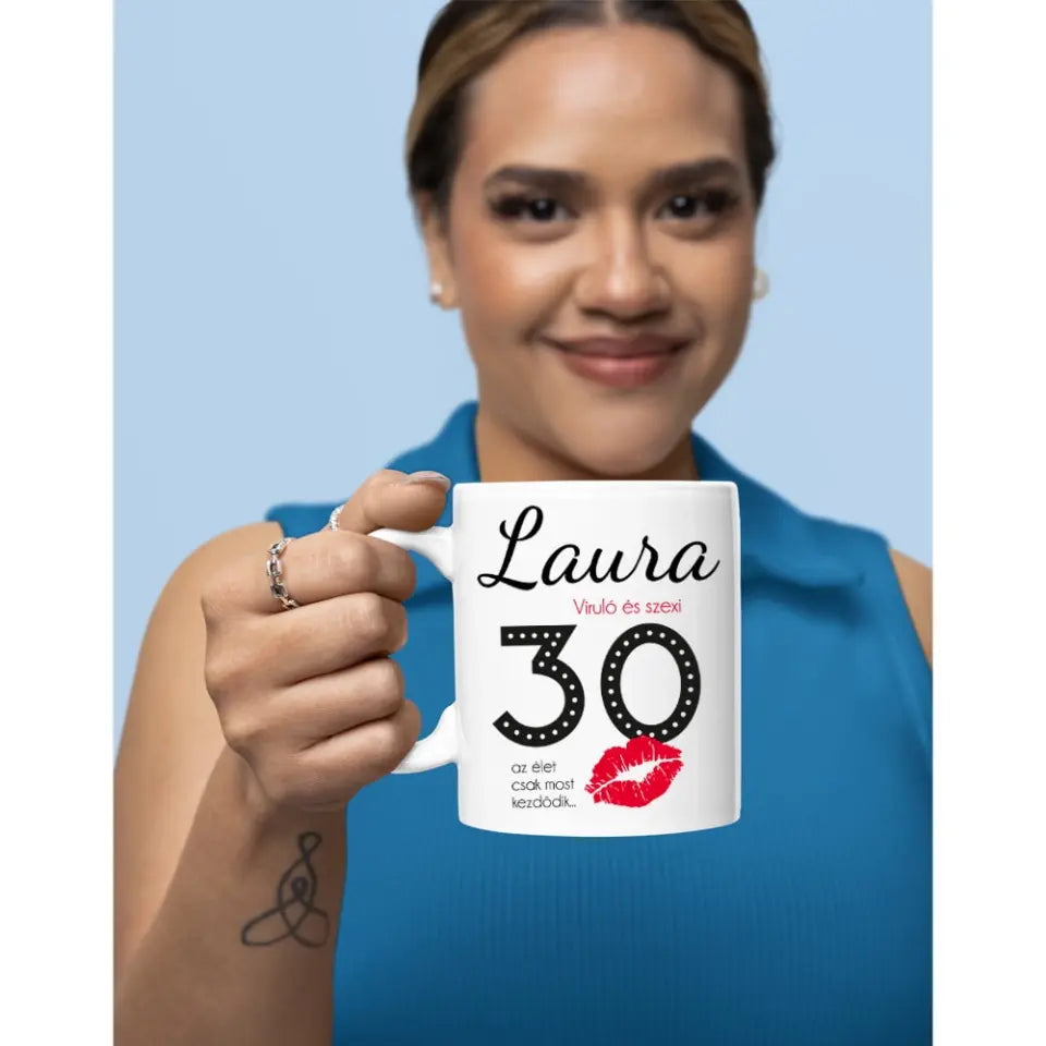 szülinapi bögre 30 éves nőnek