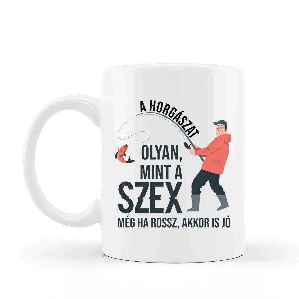 Vicces bögre horgászoknak