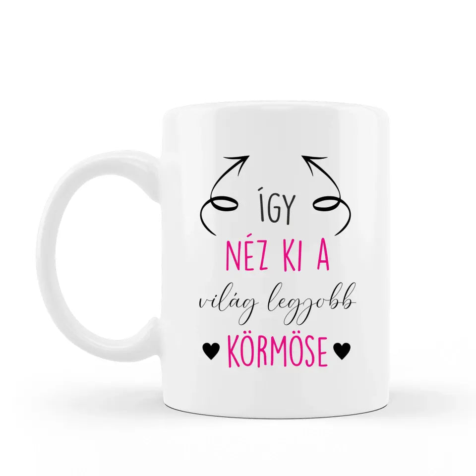 Legjobb körmös bögre, ajándék műkörmösnek