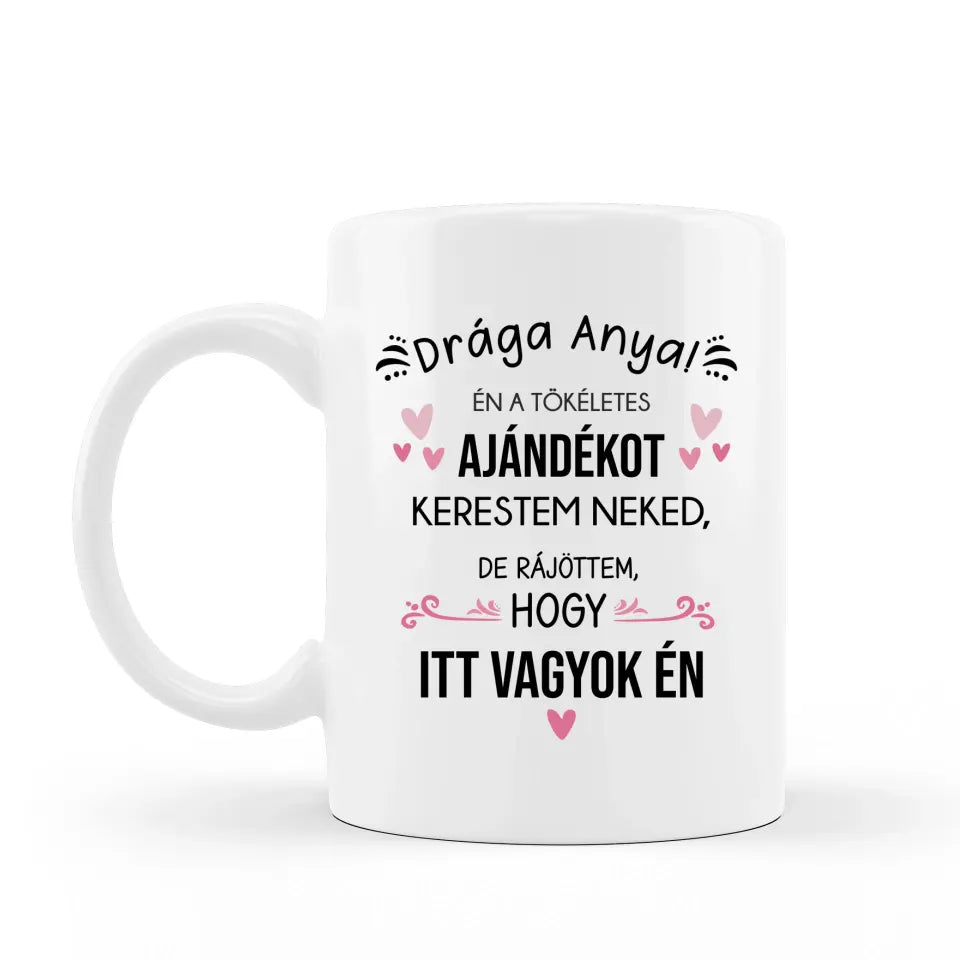 Vicces anyás bögre anyák napjára