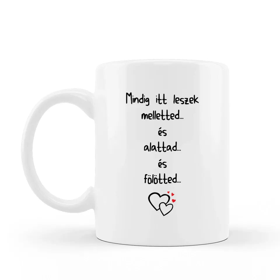 Feliratos kerámia bögre pároknak