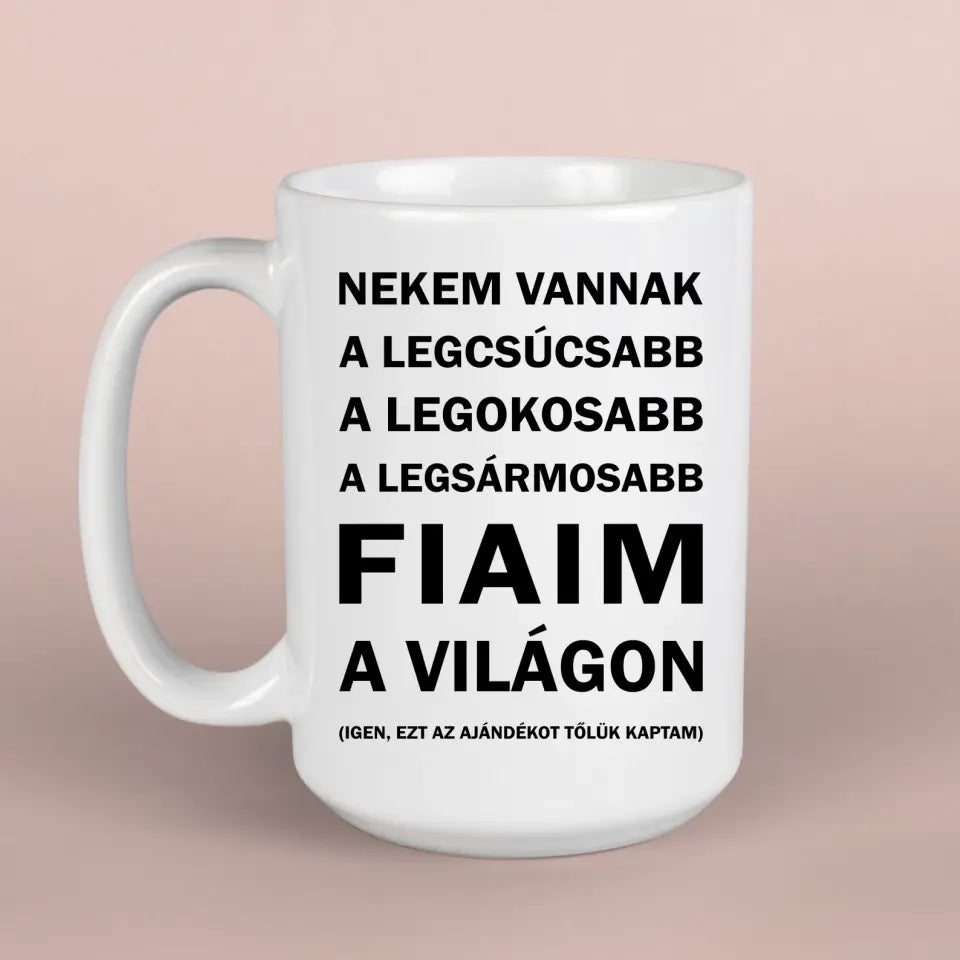 Vicces kerámia bögre anyáknak