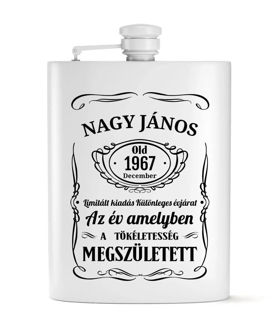 Whiskys stílusú  flaska szett