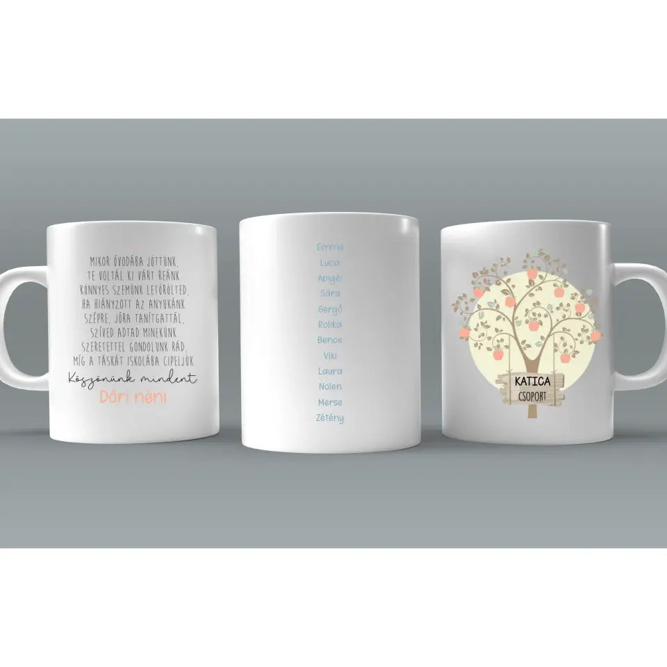 Ballagási ajándék óvónéniknek búcsú ajándék