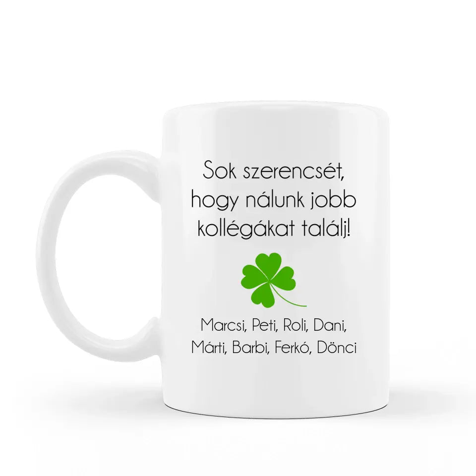 Vicces búcsúajándék kollégának, egyedi ajándék