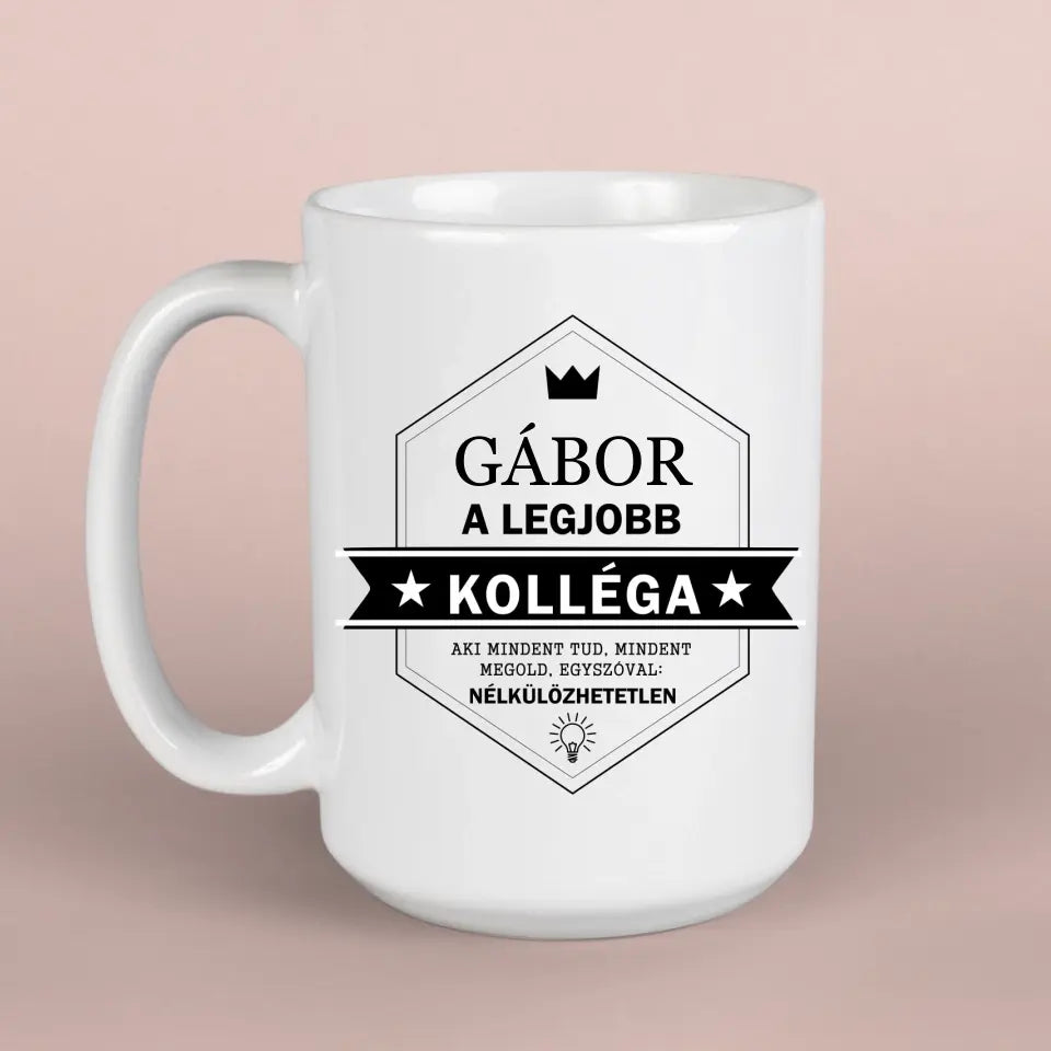 Legjobb kolléga ajándék bögre