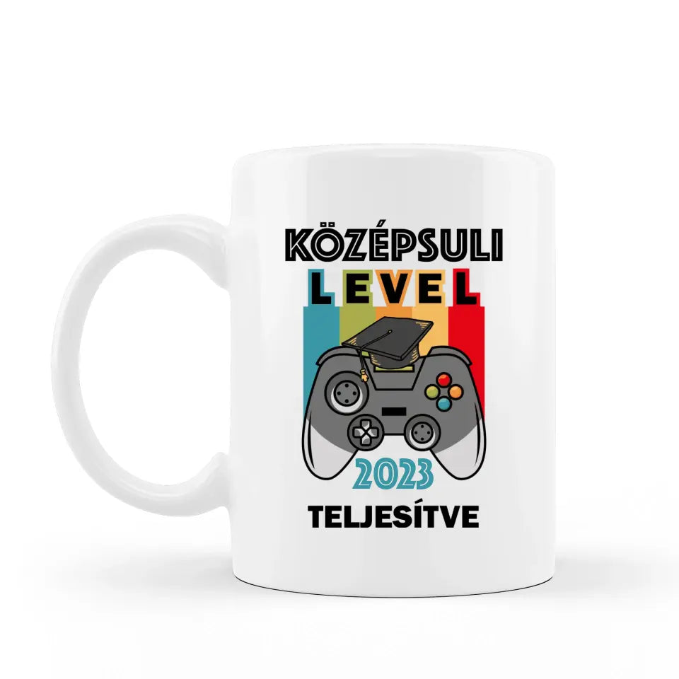 Gamer bögre ballagásra