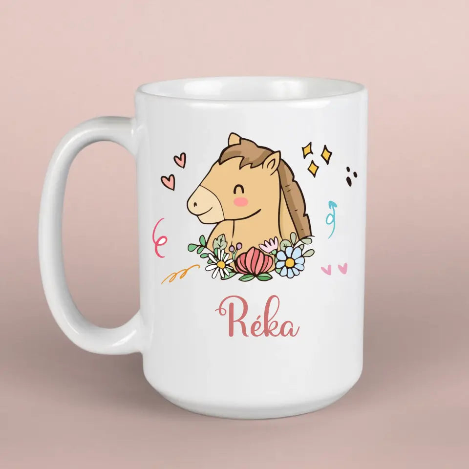 Cuki lovas bögre, lovas ajándék