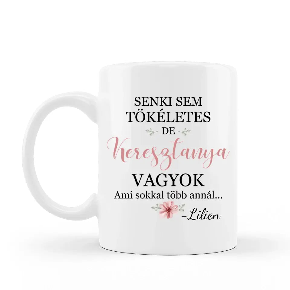 Keresztanya felkérő ajándék - egyedi ajándék