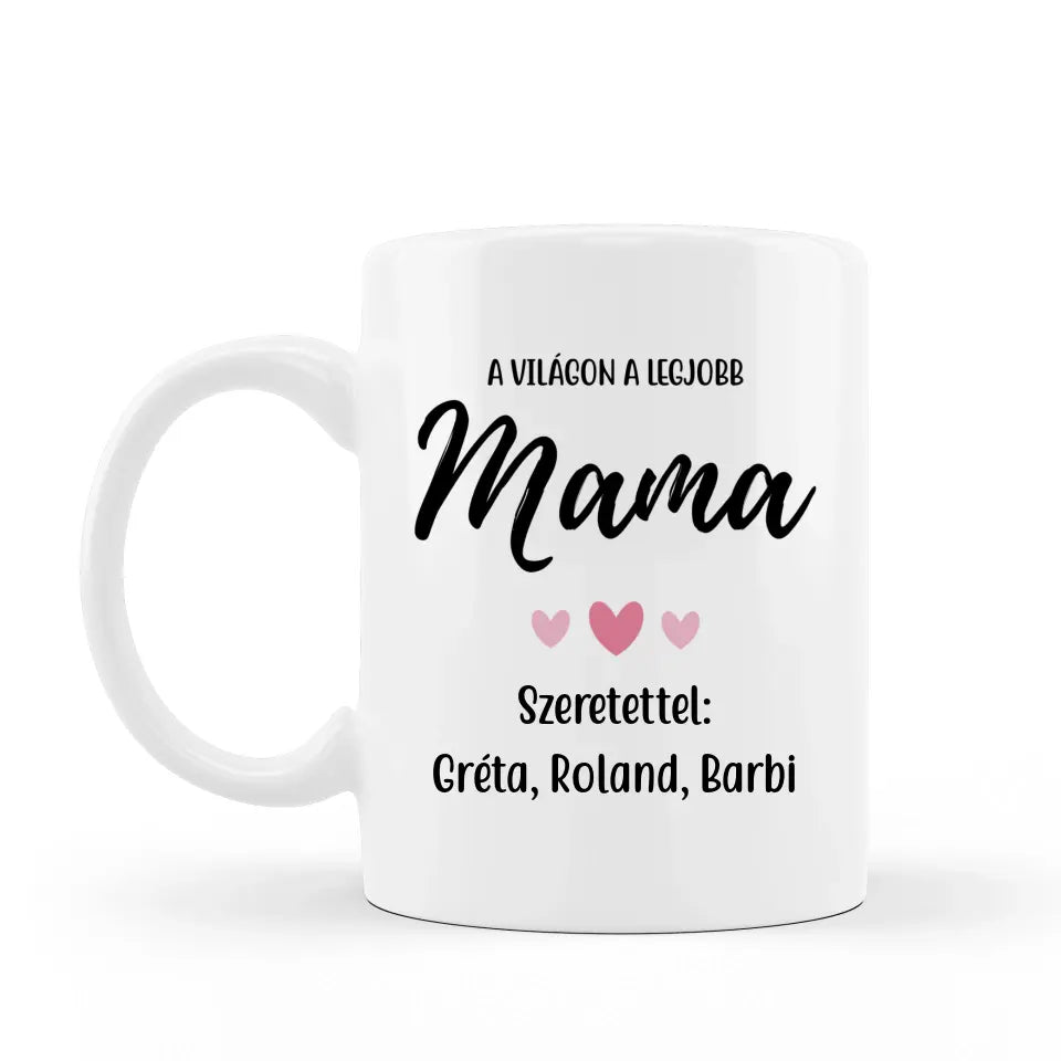 Anyák napi bögre mamáknak,