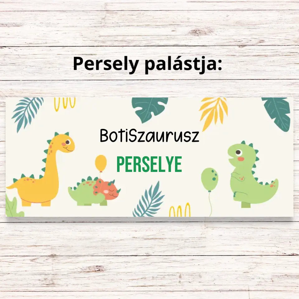 Aranyos dínós persely