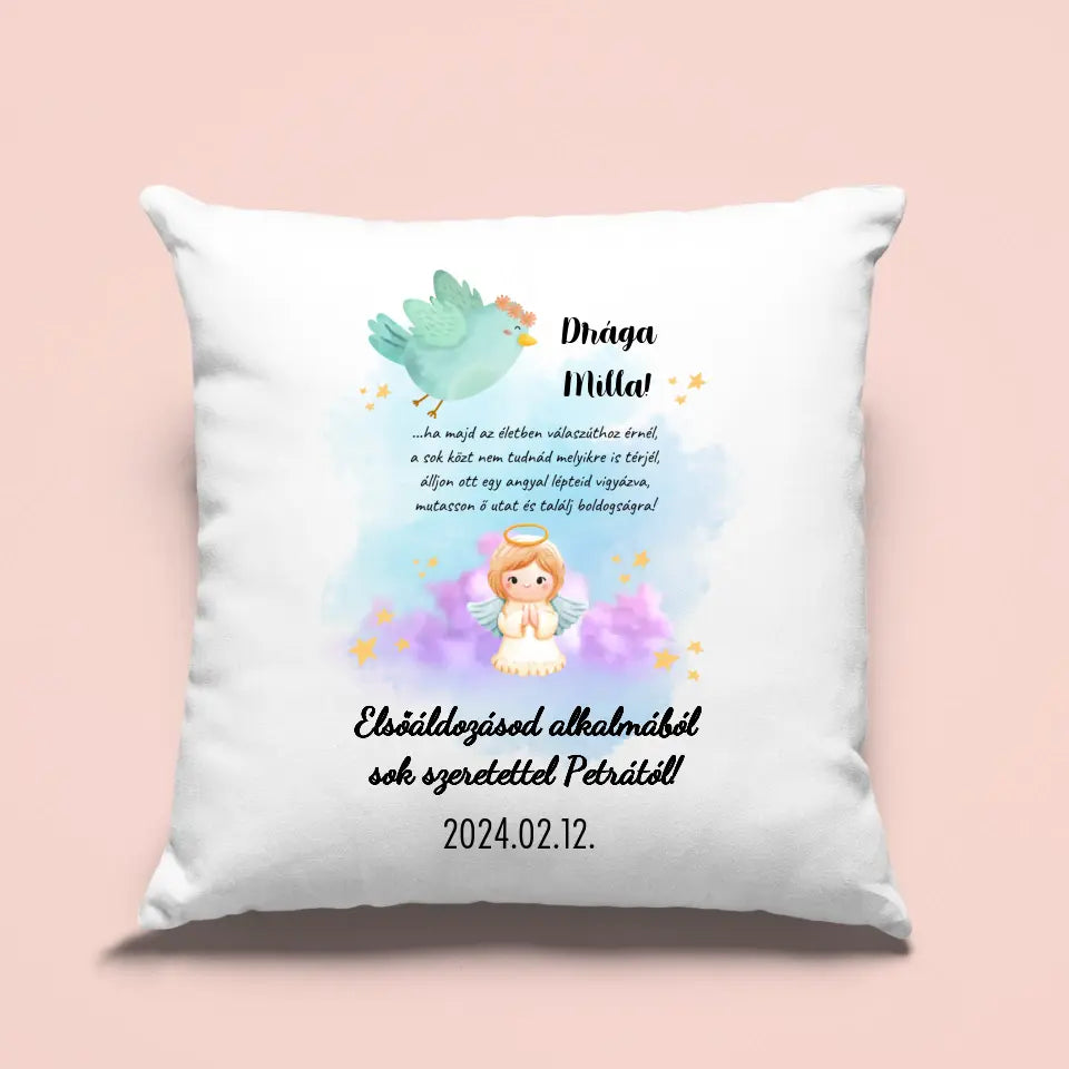 Cuki párna elsőáldozásra