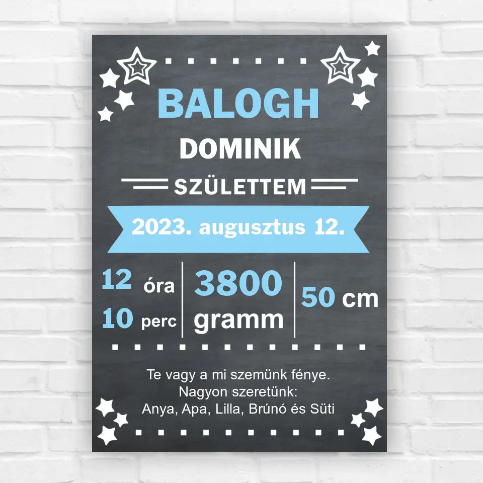 Baba ajándék-kisfiús kép, emlékőrző ajándék