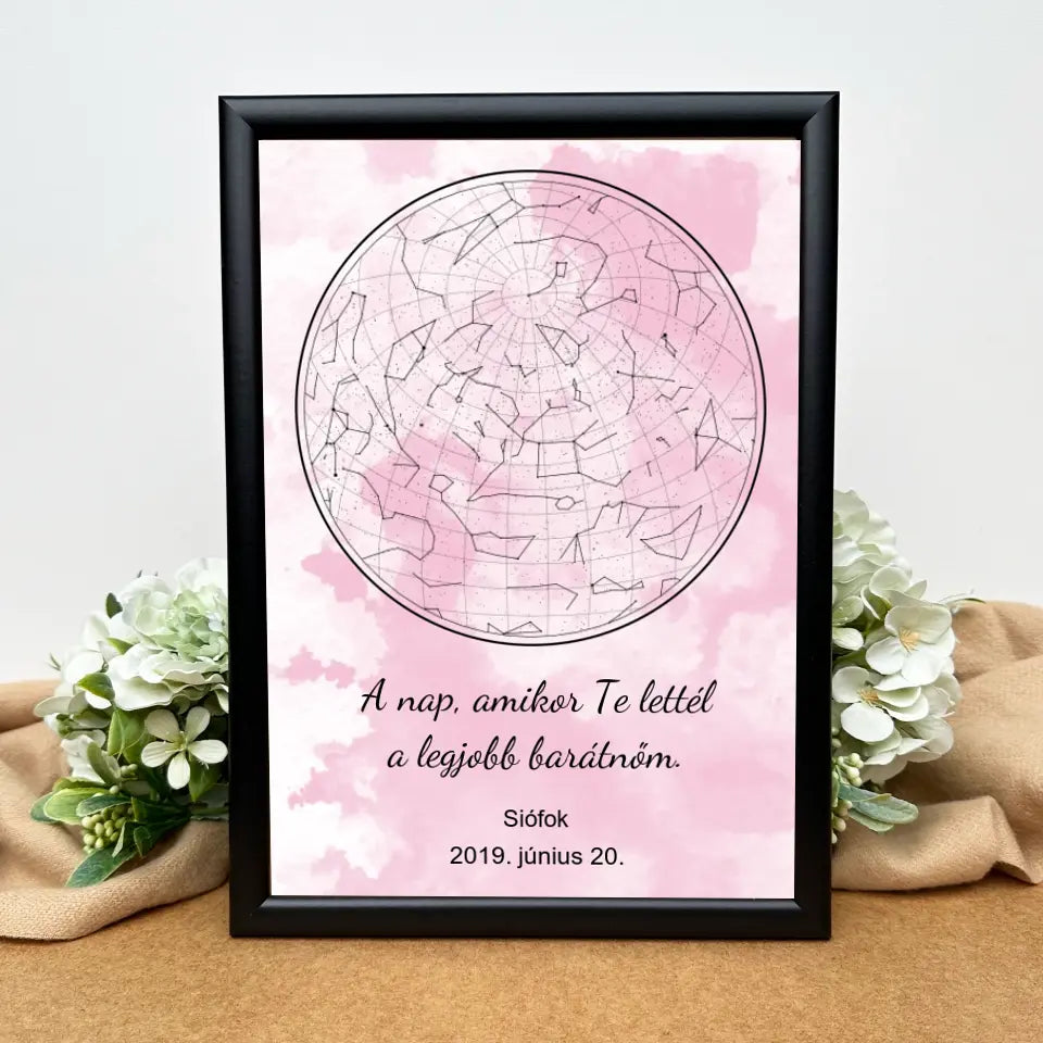 Csillagkép ajándék barátnőknek