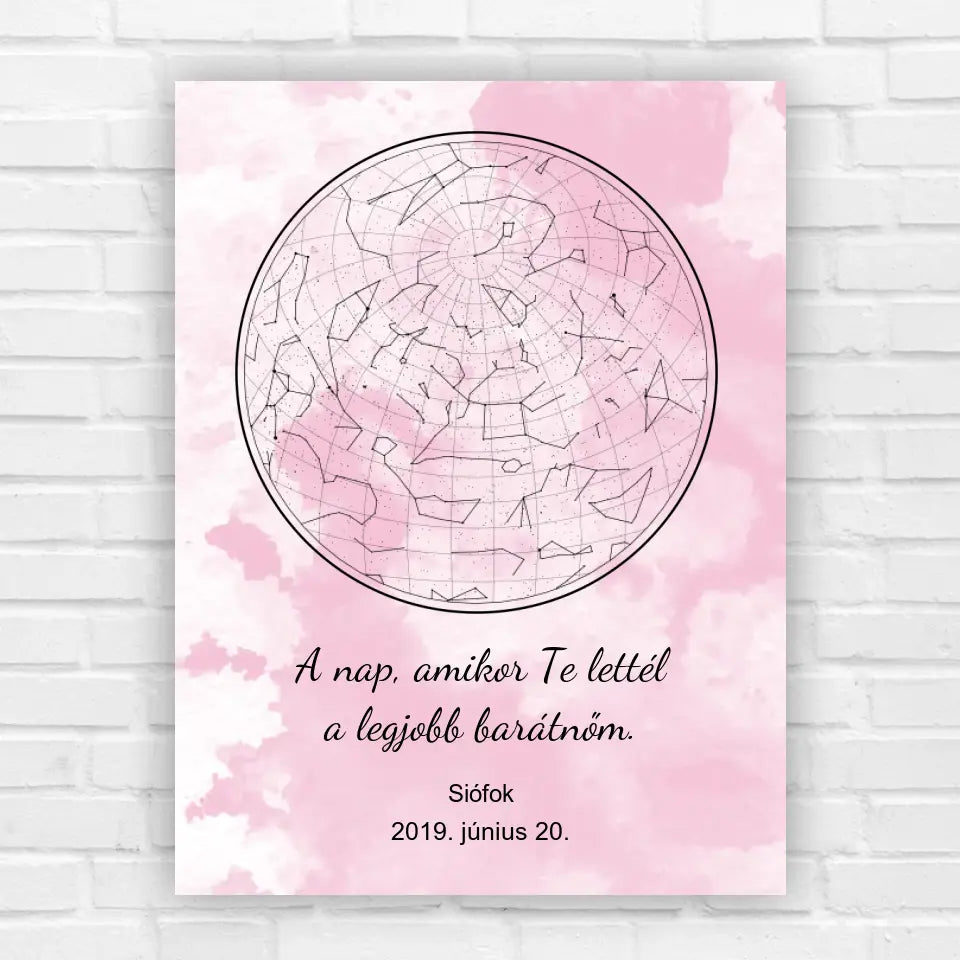 Csillagkép barátnőnek