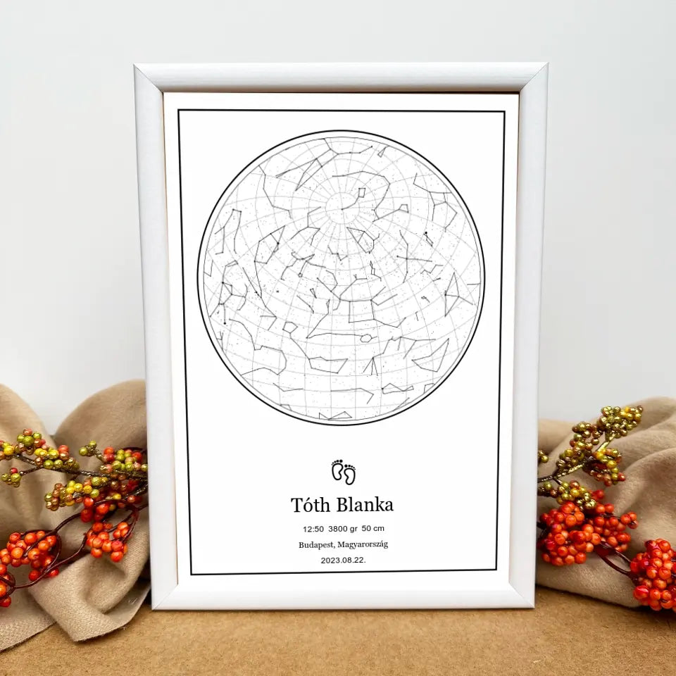 Constelație de cadouri pentru petrecerea bebelușului