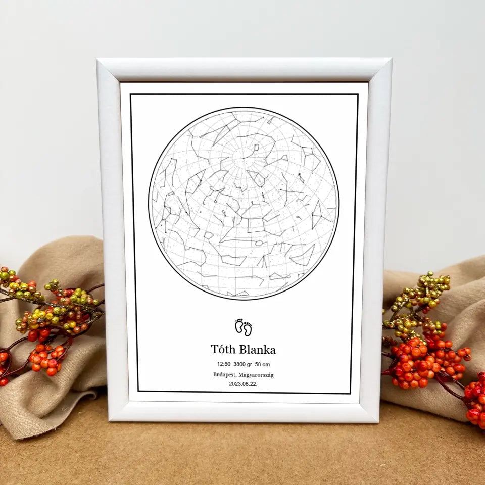 Constelație de cadouri pentru petrecerea bebelușului