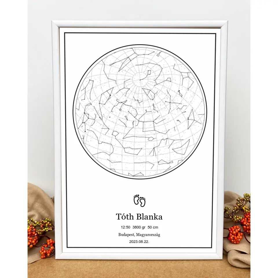 Constelație de cadouri pentru petrecerea bebelușului