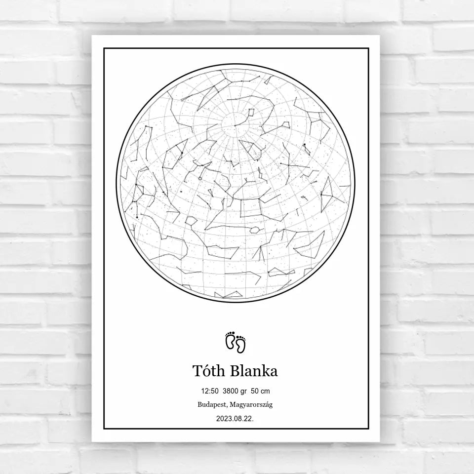 Constelație de cadouri pentru petrecerea bebelușului