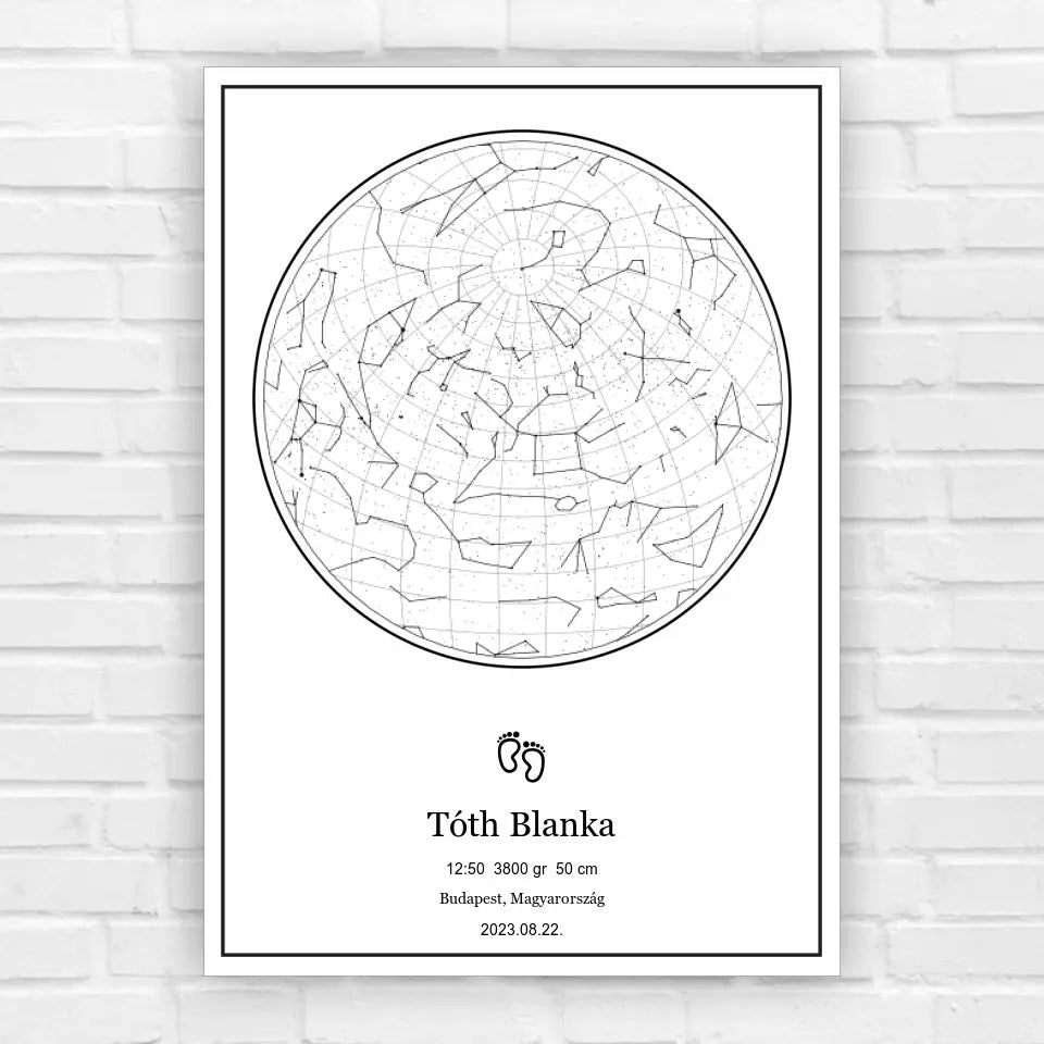 Constelație de cadouri pentru petrecerea bebelușului