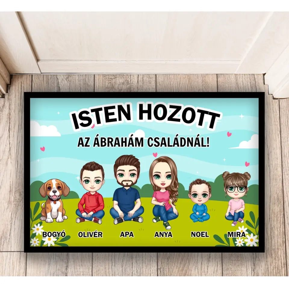 Covoraș unic pentru familie