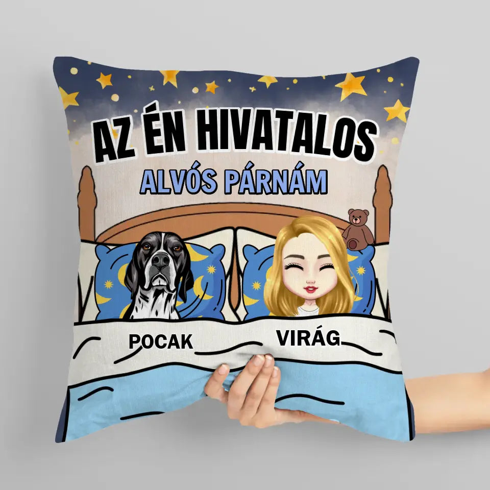 Az én hivatalos alvós párnám 