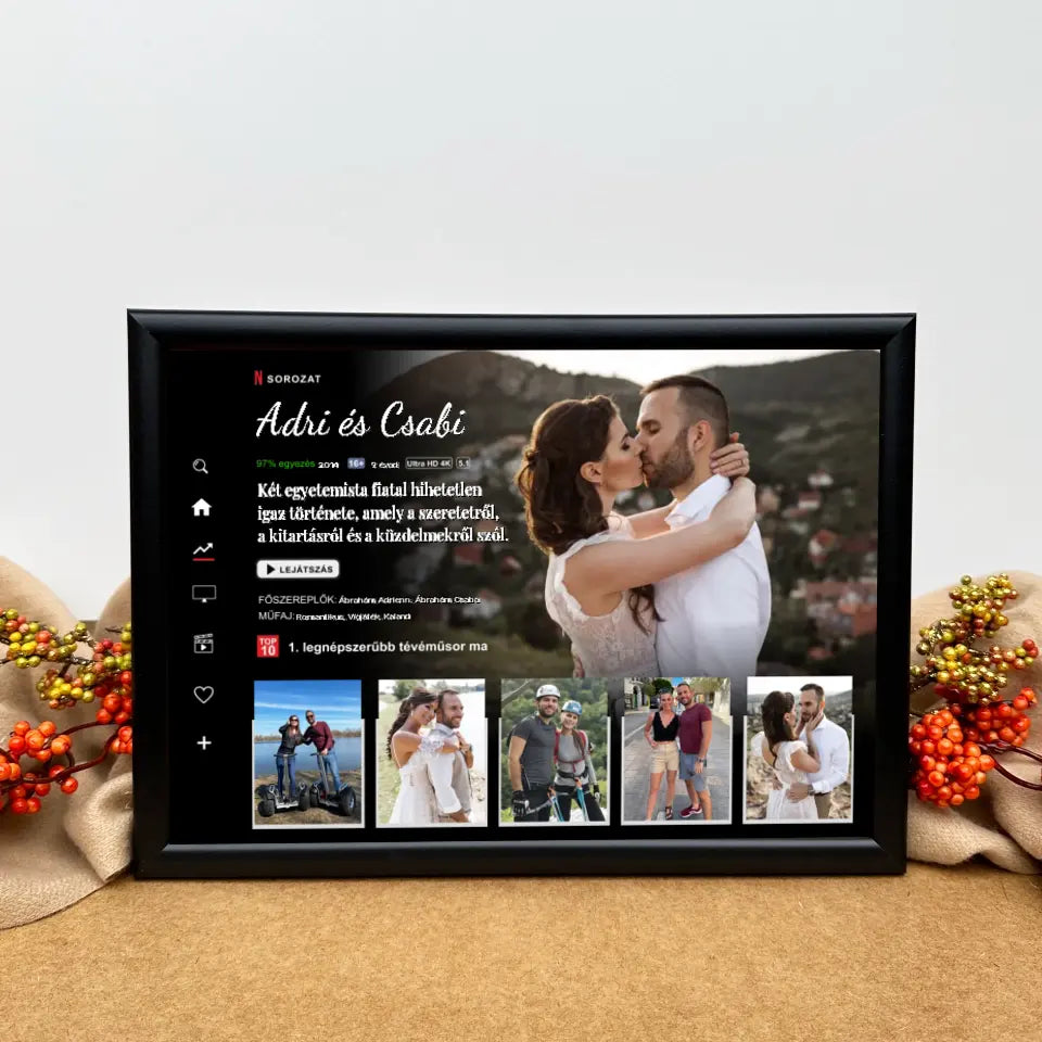 Sorozatos ajándék kép pároknak