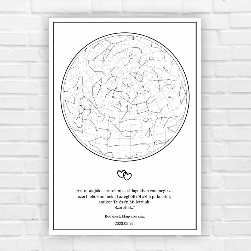 Harta stelară a iubirii