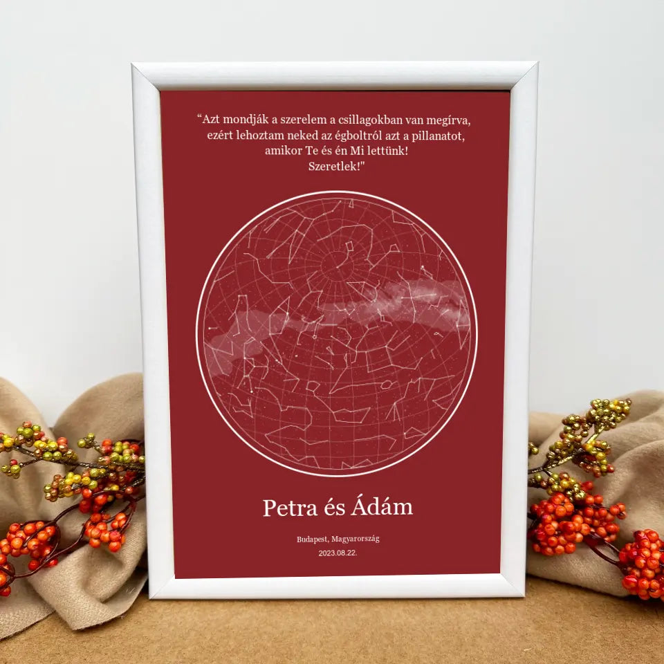 Marea Stelelor - cadou romantic din constelație pentru cupluri