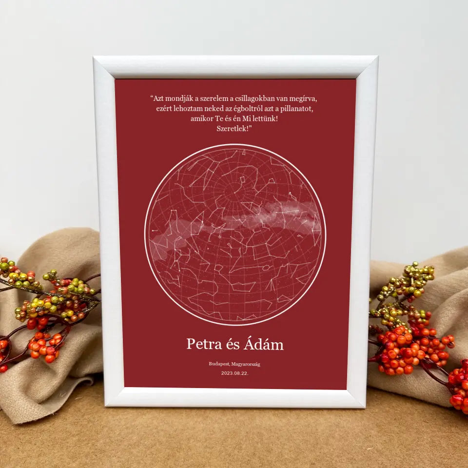 Marea Stelelor - cadou romantic din constelație pentru cupluri