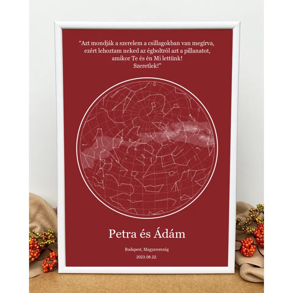 Marea Stelelor - cadou romantic din constelație pentru cupluri