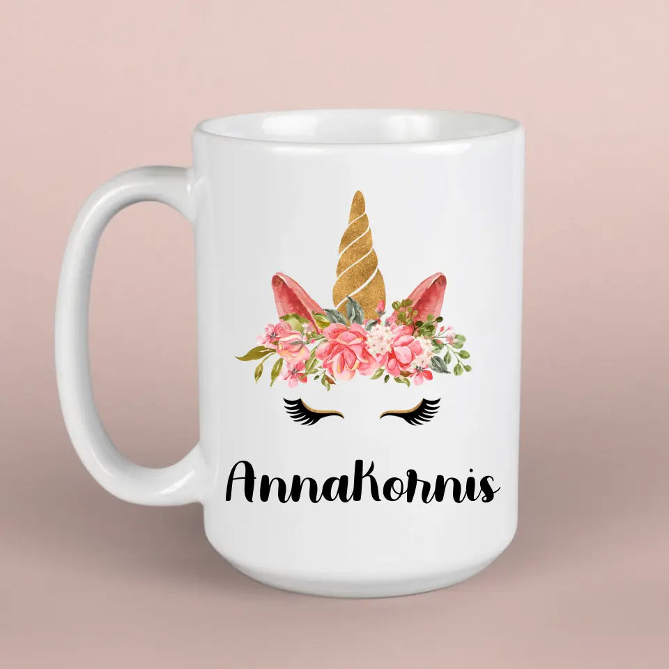 Egyedi unikornisos bögre - egyedi ajándék