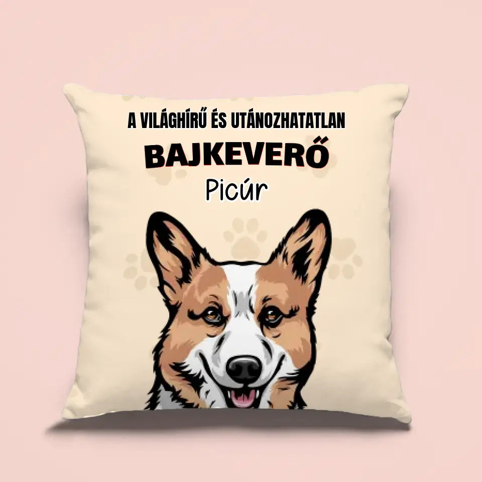 Vicces és cuki állatos párna