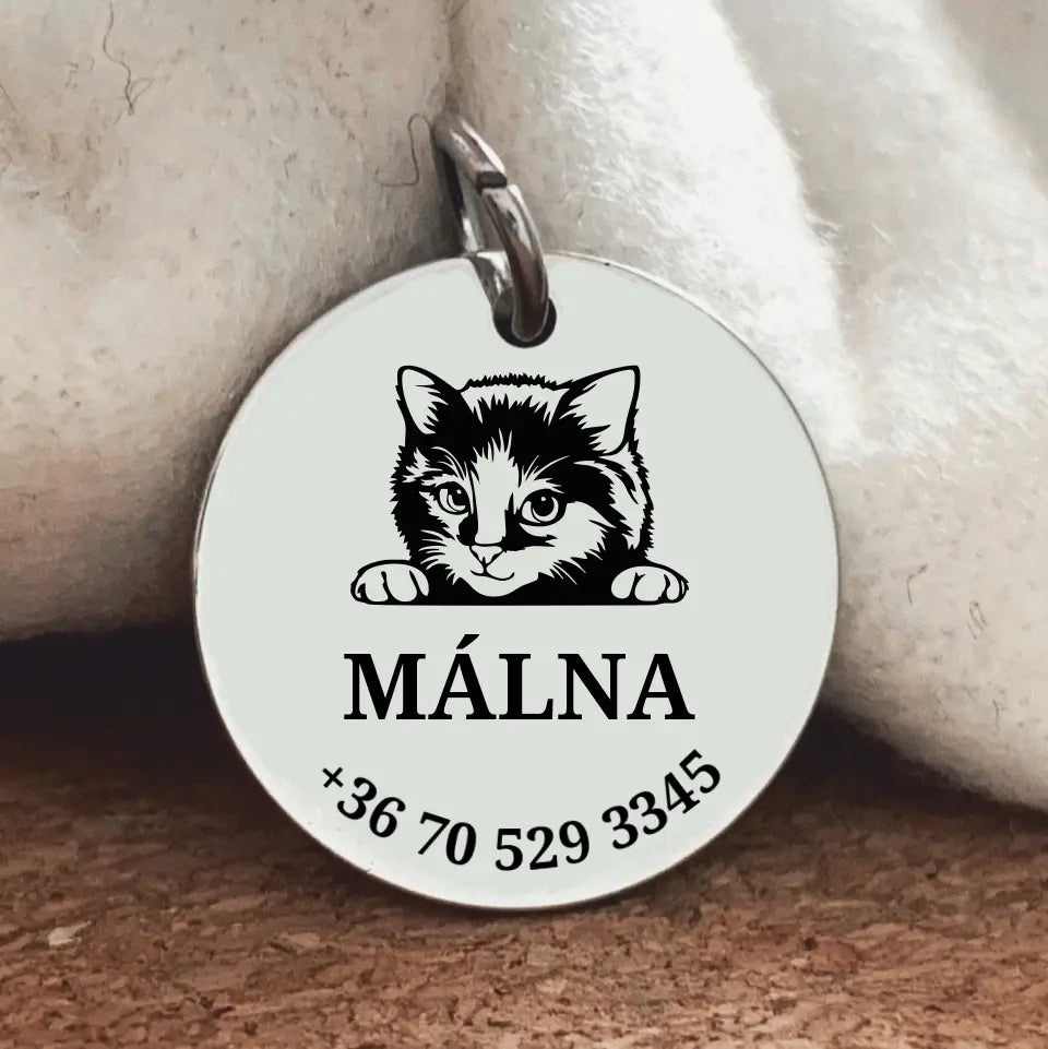 Gravírozott cicabiléta