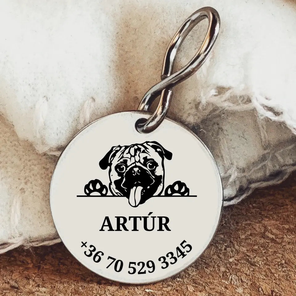 Kutyabiléta Mopsznak