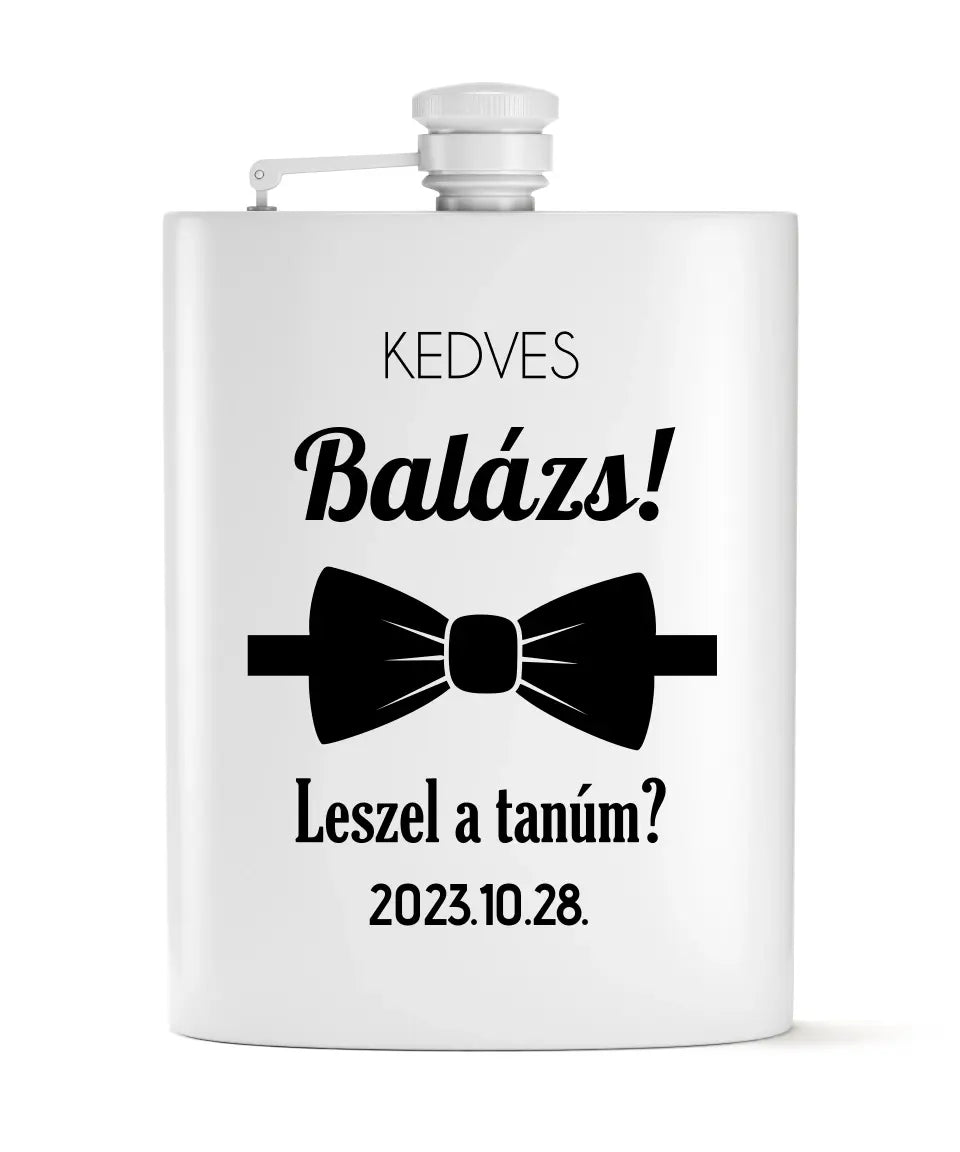 Tanúfelkérő, flaska szett