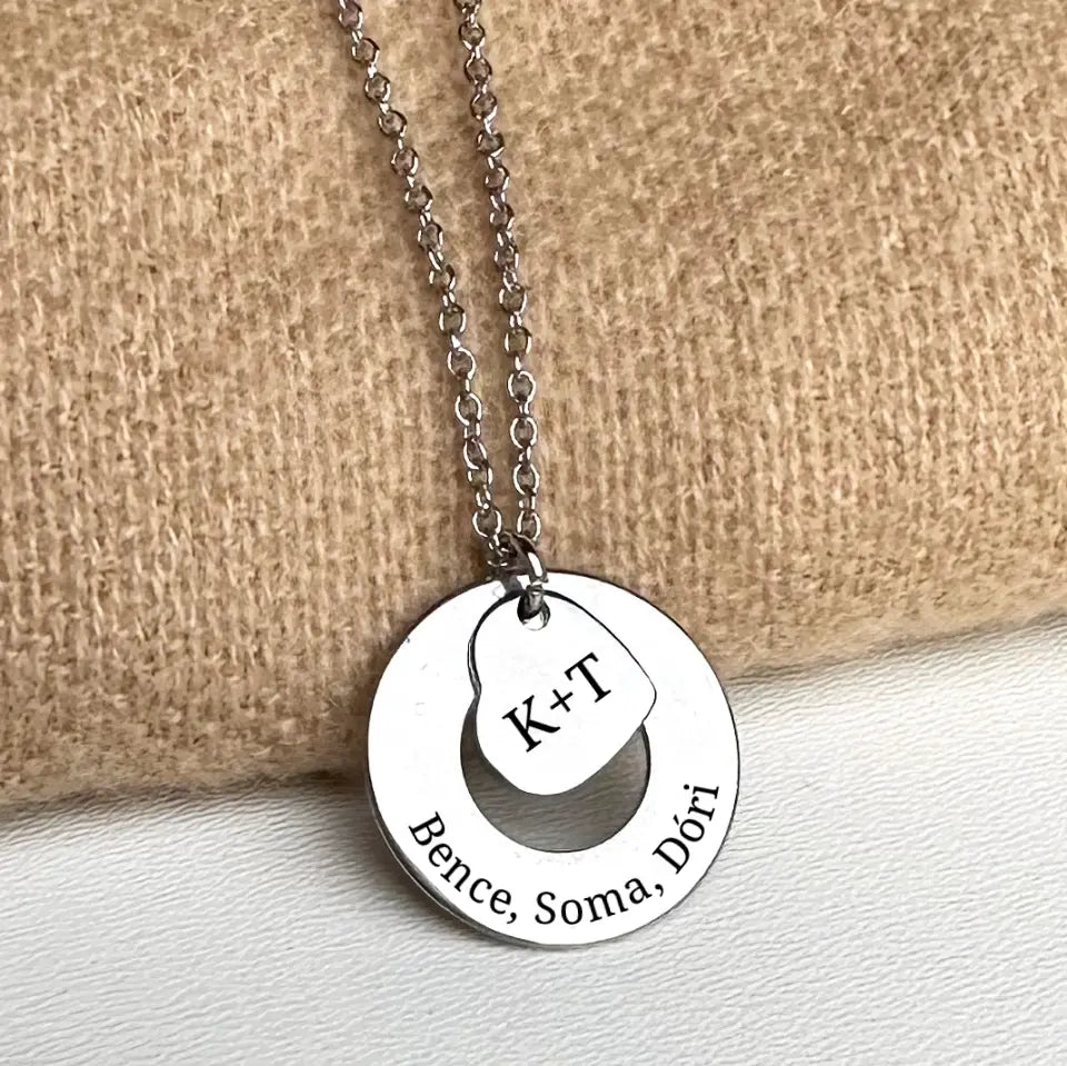 Feliratos nyaklánc anyáknak