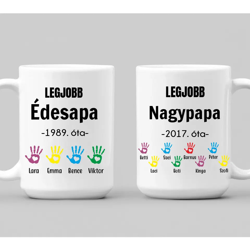 nagypapa bögre az unokák nevében