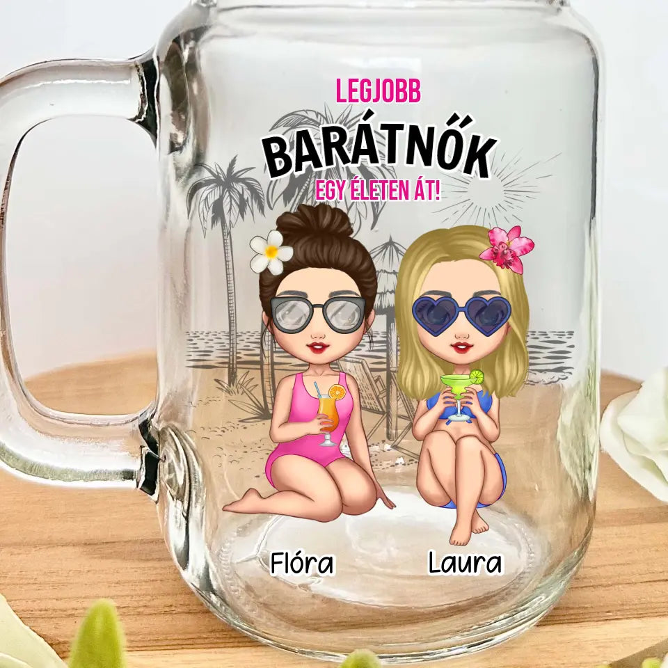 Pahar de limonadă pentru iubite - ediție de vară