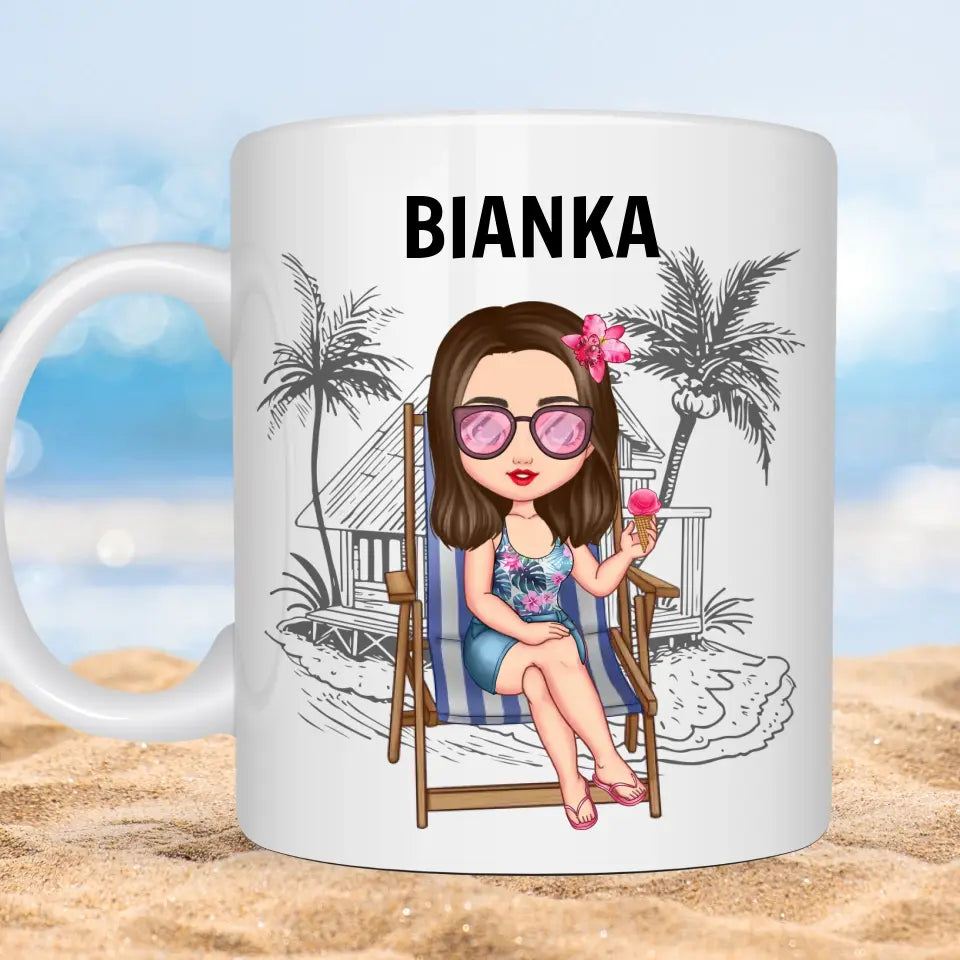 Neves ajándék bögre, nyári kiadás