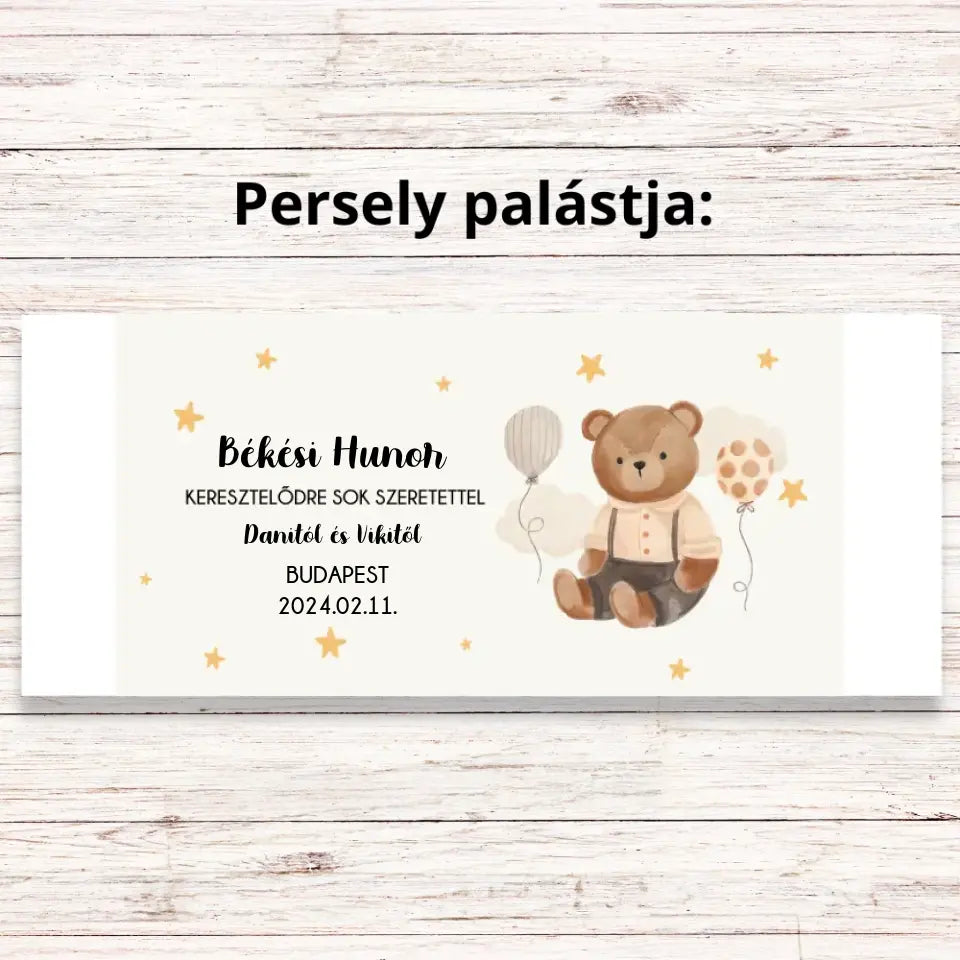 Cutie de botez pentru un băiețel