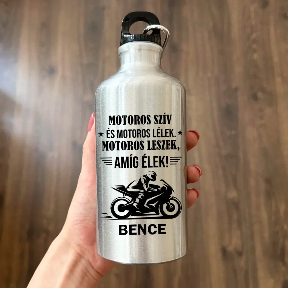 Neves ajándék motorosnak