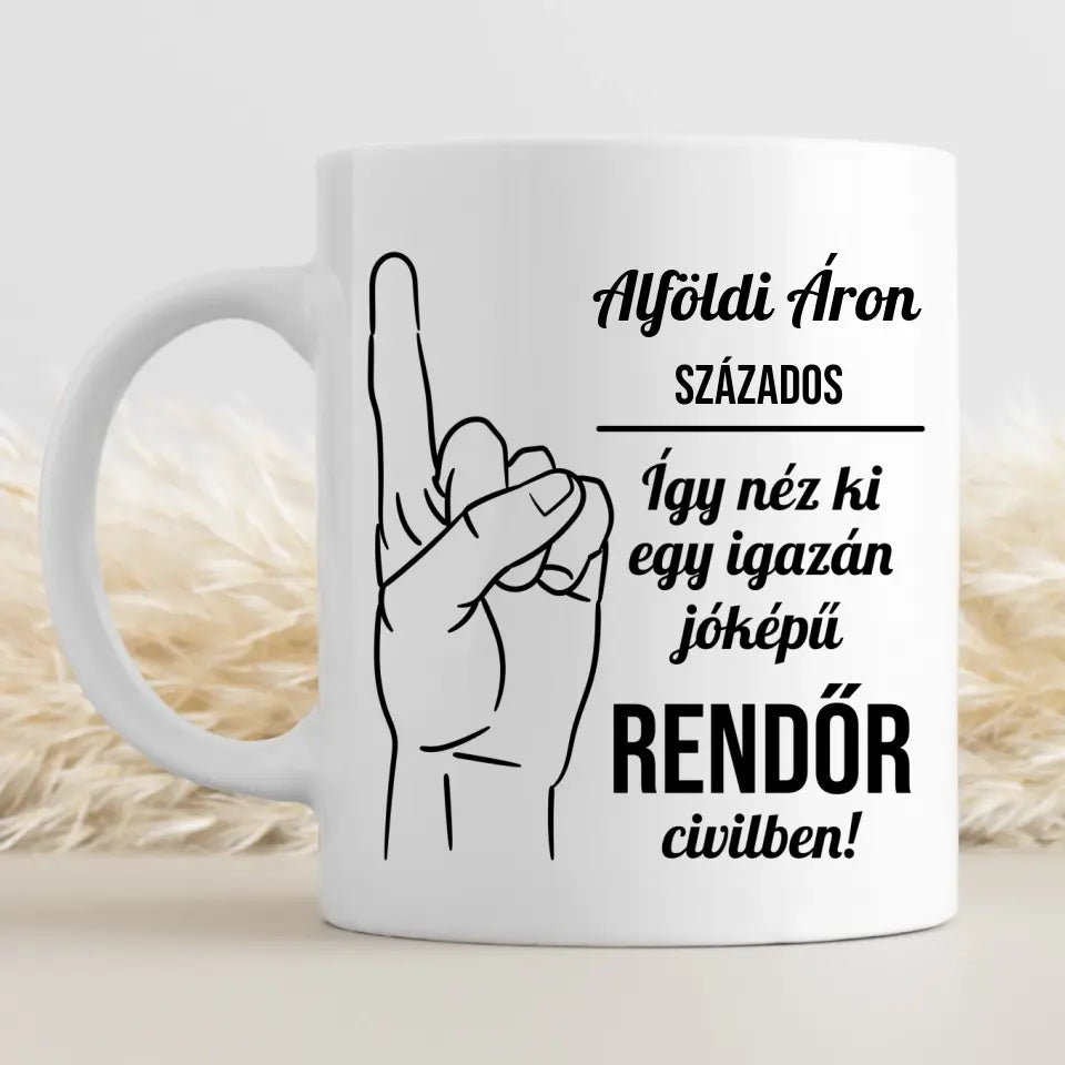 Vicces ajándék rendőrnek